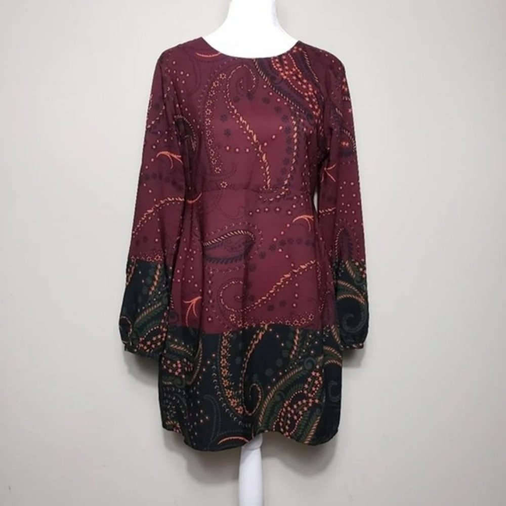 Abercrombie & Fitch long sleeve mini dress
